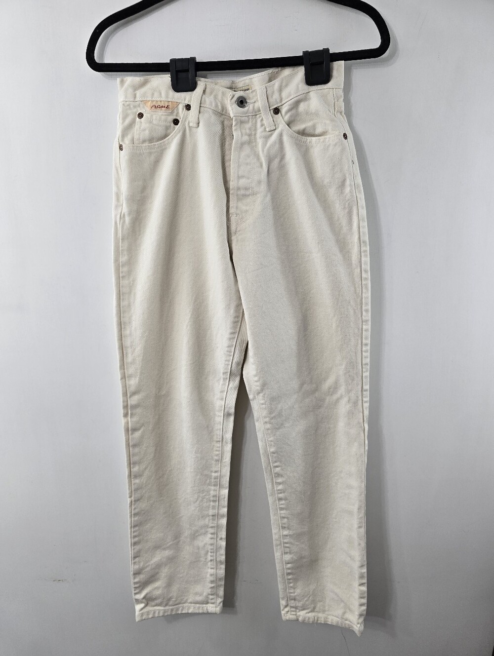Adriano Goldschmied A. Gold. E Agolde Event Button Fly Straight Leg Jeans Moxie
